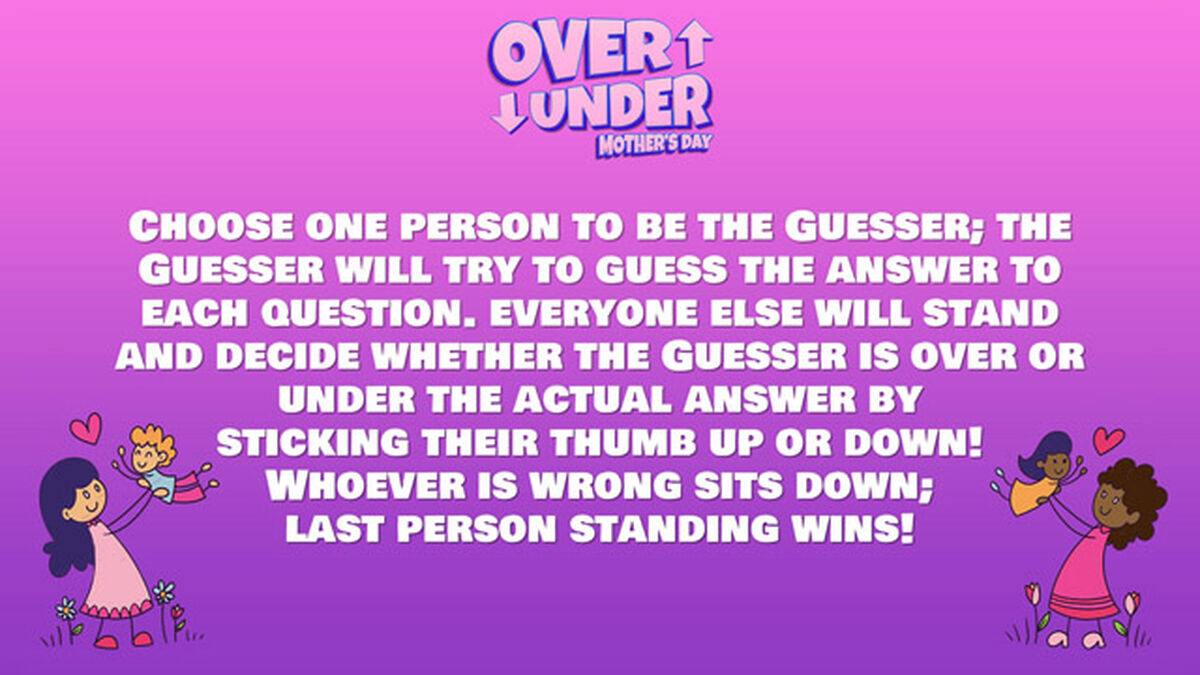 Over Under Mother's Day image number null